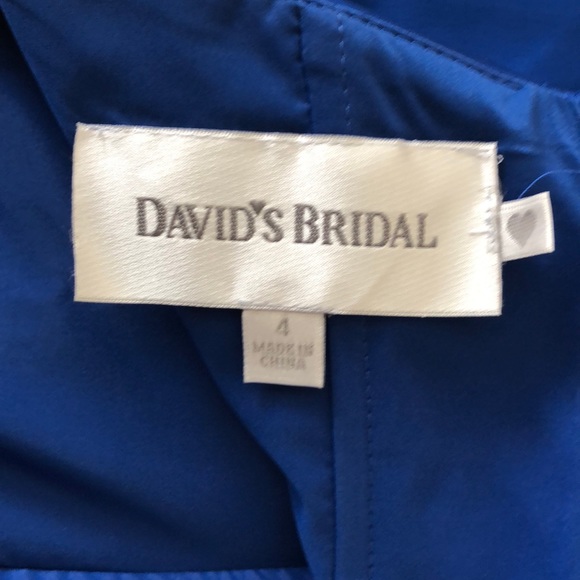2 David’s Bridal Bridesmaid Party Dresses - Size 4 - Picture 7 of 7